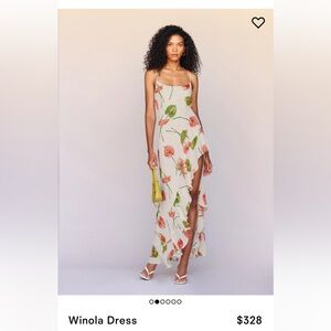 New - Reformation Winola Dress in California Pattern